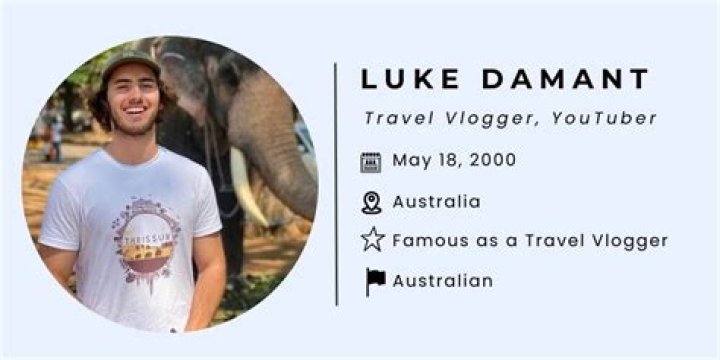 Luke Damant Height, Weight, Net Worth, Age, Birthday, Wikipedia, Who, Nationality, Biography